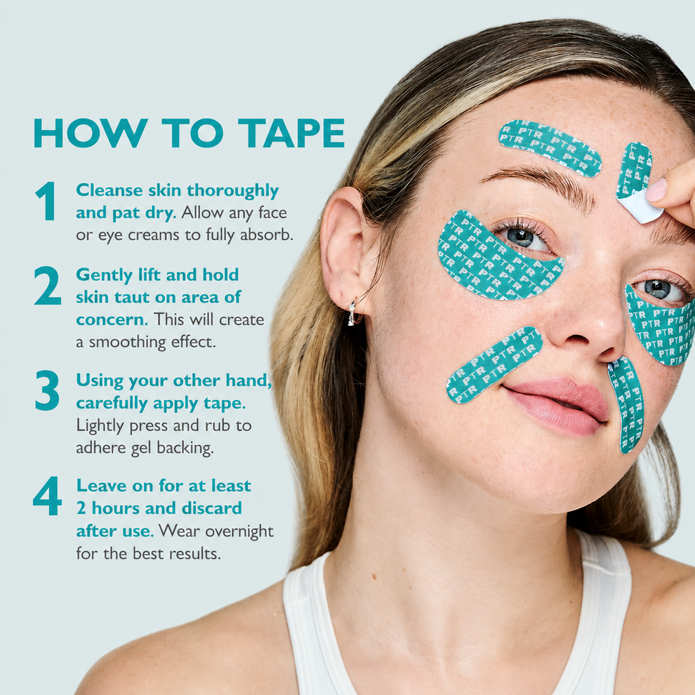 SilkGlow™ Anti Wrinkle Face + Eye Tape