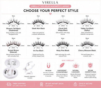 Virella™ No Glue Magnetic Lashes