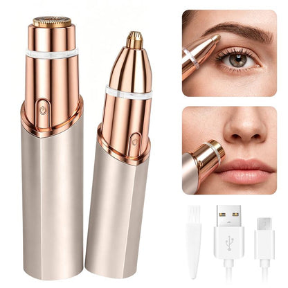 Virella™ Precision 2-in-1 Facial & Brow Trimmer